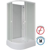 Товар: Душевая кабина Niagara Promo 110x80 R без гидромассажа арт-P110/80/26R/MT/BK - фото 3 Душевая кабина Niagara Promo 110x80 R без гидромассажа арт-P110/80/26R/MT/BK — фото 3, Душевые кабины