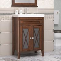 Тумба под раковину Opadiris Палермо 60 Светлый орех арт-00-00006718 — фото 1, Тумбы под раковину