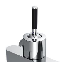 Смеситель для ванны Damixa Arc Хром Черный арт-291000000 — фото 4, Смеситель для ванны