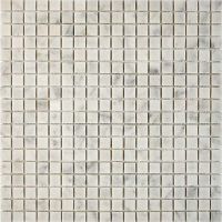 Каменная мозаика Pixmosaic Bianco carrara 30,5x30,5 см арт-PIX239 — фото 1, Мозаика