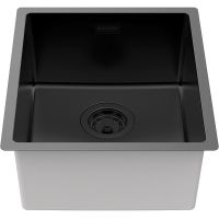 Товар: Кухонная мойка Paulmark Lassan 38 Uni Черная матовая арт-LA38-MBN - фото 2 Кухонная мойка Paulmark Lassan 38 Uni Черная матовая арт-LA38-MBN — фото 2, Кухонные мойки