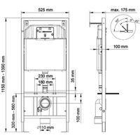 Товар: Инсталляция Berges Novum 525 для унитаза без клавиши смыва арт-040000 - фото 6 Инсталляция Berges Novum 525 для унитаза без клавиши смыва арт-040000 — фото 6, Инсталляции для унитазов