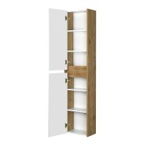 Товар: Подвесной шкаф Aquaton Сканди 35 Белый Дуб рустикальный арт-1A255003SDZ90 - фото 4 Подвесной шкаф Aquaton Сканди 35 Белый Дуб рустикальный арт-1A255003SDZ90 — фото 4, Шкафы для ванной