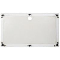 Душевой поддон из искусственного камня Aquanet Gamma Beta 120x80 Белый арт-176904 — фото 3, Душевые поддоны из искусственного камня