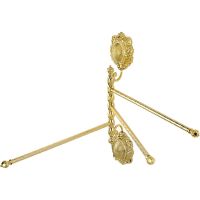 Полотенцедержатель Migliore Cleopatra поворотный Золото арт-16700 — фото 3, Полотенцедержатели