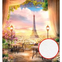 Фреска Ortograf Париж 33270 Фактура бархат FX Флизелин (2,5*2,7) Разноцветный, Город арт-33270 (бархат FX) — фото 1, Фрески