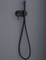 Гигиенический душ со смесителем Allen Brau Priority Черный матовый арт-5.31005-31 — фото 10, Гигиенические души