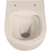 Унитаз Abber Bequem подвесной Бежевый матовый с сиденьем Микролифт арт-AC1101MBE — фото 6, Подвесные унитазы