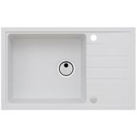 Кухонная мойка Alveus Granital Intermezzo 130 Arctic G11 780x480x200 Белая арт-1117046 — фото 1, Кухонные мойки