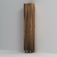 Шкаф пенал AM.PM Gem 30 L Орех арт-M90CSL0306HF — фото 3, Пеналы для ванной комнаты