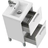 Товар: Тумба под раковину Cersanit Melar 50 подвесная Белая арт-64127 - фото 5 Тумба под раковину Cersanit Melar 50 подвесная Белая арт-64127 — фото 5, Тумбы под раковину