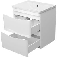 Товар: Тумба с раковиной Misty Атлантик 60 подвесная Белая арт-УТ000011690 - фото 4 Тумба с раковиной Misty Атлантик 60 подвесная Белая арт-УТ000011690 — фото 4, Тумбы с раковиной