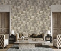 Обои Emiliana Parati Tesori dOriente Винил на флизелине (1,06*10,05) Коричневый, Пэчворк/Орнамент арт-97201 — фото 4, Обои для стен