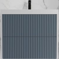 Тумба под раковину Style Line Стокгольм 70 подвесная Графит софт арт-ЛС-00002312 — фото 1, Тумбы под раковину