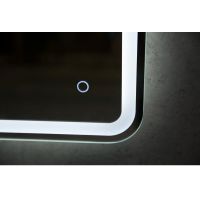 Зеркало BelBagno SPC-MAR 100 с кнопочным выключателем с подсветкой арт-SPC-MAR-1000-600-LED-BTN — фото 4, Зеркала в ванную комнату