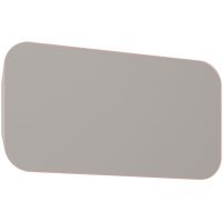 Зеркало Creavit Angel 92 с подсветкой Белое Розовое золото арт-AL4001.01.BB — фото 1, Зеркала в ванную комнату