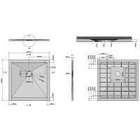 Товар: Душевой поддон из искусственного камня Grossman Strong 90x90 Графит арт-GR-S29090Q - фото 6 Душевой поддон из искусственного камня Grossman Strong 90x90 Графит арт-GR-S29090Q — фото 6, Душевые поддоны из искусственного камня