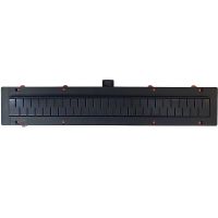 Душевой лоток Veconi Medium Black 750 с Черной матовой решеткой арт-V750MB — фото 1, Душевые лотки