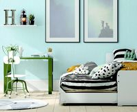 Обои детские Alessandro Allori Dolce Vita Винил на флизелине (1.06*10,05) Зеленый, Однотонные арт-2408-6 — фото 2, Обои для стен