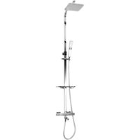 Душевая система WeltWasser TS 5280 с термостатом Хром арт-10000001732 — фото 1, Душевые стойки