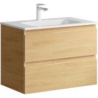 Тумба под раковину Aqwella Accent 60 подвесная Дуб золотой арт-ACC0106DZ — фото 1, Тумбы под раковину