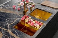 Дозатор для моющего средства Alveus Kork Bronze Бронза арт-1135543 — фото 2, Дозаторы для кухонных моек