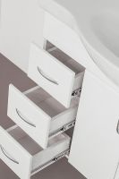 Тумба под раковину Style Line Эко Стандарт 82 L Белая арт-ЛС-00000108 — фото 10, Тумбы под раковину