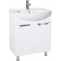 Тумба под раковину Bellezza Альфа 55 Белая арт-4638808000012 — фото 1, Тумбы под раковину