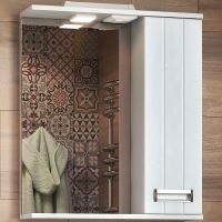 Товар: Зеркало со шкафом Vigo Diana 60 R с подсветкой Белое арт-z.DIA.60.R.El - фото 2 Зеркало со шкафом Vigo Diana 60 R с подсветкой Белое арт-z.DIA.60.R.El — фото 2, Зеркальные шкафы в ванную