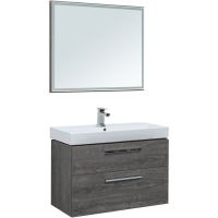 Товар: Тумба под раковину Aquanet Nova 100 подвесная Дуб рошелье арт-243658 - фото 3 Тумба под раковину Aquanet Nova 100 подвесная Дуб рошелье арт-243658 — фото 3, Тумбы под раковину