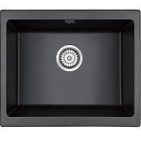 Кухонная мойка Paulmark Gera 60 Черная арт-PM205546-BL — фото 1, Кухонные мойки