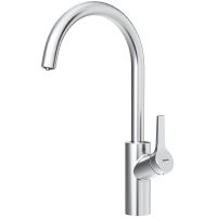 Смеситель для кухни Damixa Eclipse Никель арт-310721400 — фото 1, Смесители для кухни