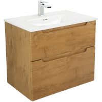 Тумба под раковину BelBagno Etna-H60 80 подвесная Rovere Nature арт-ETNA-H60-800-2C-SO-RN-P — фото 4, Тумбы под раковину