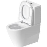 Унитаз компакт Duravit D-Neo без бачка и сиденья арт-2002090000 — фото 2, Напольные унитазы