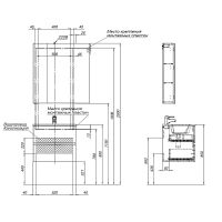 Комплект мебели для ванной Aquanet Алвита New 60 подвесной Антрацит арт-274219 — фото 11, Комплекты мебели для ванной