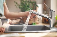 Товар: Смеситель для кухни Hansgrohe Zesis M33 2jet sBox lite Хром арт-74803000 - фото 4 Смеситель для кухни Hansgrohe Zesis M33 2jet sBox lite Хром арт-74803000 — фото 4, Смесители для кухни
