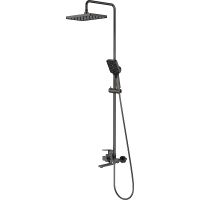 Душевая система Splenka Графит матовый арт-S30.24.09 — фото 1, Душевые стойки