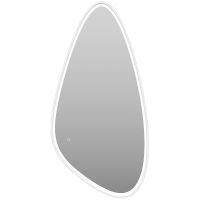 Зеркало Brevita Venus 60 с подсветкой Белое матовое с сенсорным выключателем арт-VEN-Var-060-white — фото 3, Зеркала в ванную комнату