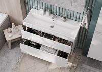 Товар: Тумба под раковину Roca Oleta 100 подвесная Белый глянец арт-A857641806 - фото 8 Тумба под раковину Roca Oleta 100 подвесная Белый глянец арт-A857641806 — фото 8, Тумбы под раковину