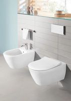 Унитаз Villeroy&Boch Subway 2.0 Plus подвесной без сиденья арт-5614R0R1 — фото 12, Подвесные унитазы