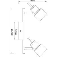Товар: Потолочный светильник Artelamp Almach Белый арт-A1906PL-2WH - фото 4 Потолочный светильник Artelamp Almach Белый арт-A1906PL-2WH — фото 4, Споты