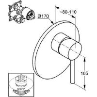 Товар: Смеситель для душа Kludi Bozz Золото брашированное арт-38655N076 - фото 2 Смеситель для душа Kludi Bozz Золото брашированное арт-38655N076 — фото 2, Смеситель для душа