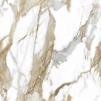 Керамогранит Ceradim Calacatta Fairy Gold бежевый полированный 60х60 см арт-х9999304533 — фото 2, Керамогранит