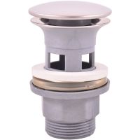 Донный клапан Rav Slezak click-clack Хром арт-MD0808 — фото 1, Донные клапаны