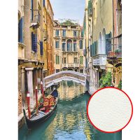 Фреска Ortograf Венеция 4172 Фактура флок FLK Флизелин (2*2,7) Разноцветный, Город арт-4172 (флок FLK) — фото 1, Фрески