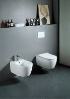 Биде Aquatek Европа New подвесное Белое арт-AQ1006-00 — фото 2, Биде подвесные