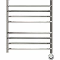 Товар: Электрический полотенцесушитель Point Альфа П7 500x600 с полкой левый/правый Хром арт-PN05156SPE - фото 1 Электрический полотенцесушитель Point Альфа П7 500x600 с полкой левый/правый Хром арт-PN05156SPE — фото 1, Электрические полотенцесушители