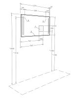 Зеркало Aquaton Отель 127 с подсветкой с функцией антипар арт-1A107802OT010 — фото 5, Зеркала в ванную комнату
