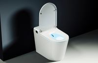 Унитаз биде Abber Bequem приставной с сиденьем Микролифт арт-AC1117S — фото 12, Умные унитазы