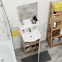 Тумба под раковину Onika Эко 52.10 Белая Дуб сонома арт-105207 — фото 6, Тумбы под раковину